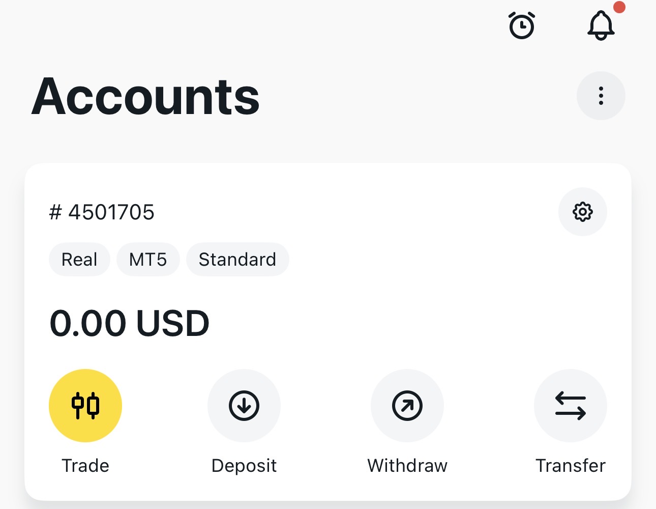 Where to find your Exness account number